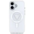 Калъф за iPhone 17 – с MagSafe – Guess (GUHMP17SHGTMLCGT) IML Gradient Triangle Logo – Прозрачен