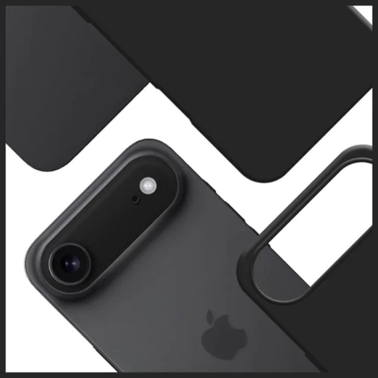 Калъф за iPhone 17 Air - 3mk - Hardy MagSilicone - Графит Сив