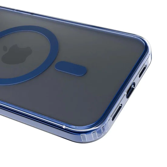 Калъф за iPhone 17 - 3mk - Frosty MagCase - Син