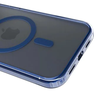 Калъф за iPhone 17 Air - 3mk - Frosty MagCase - Син