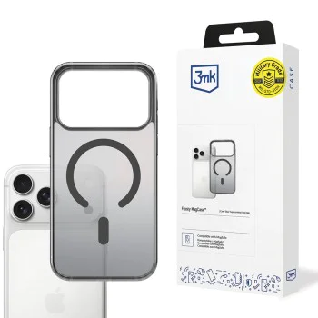 Калъф за iPhone 17 Pro - 3mk - Frosty MagCase - Черен