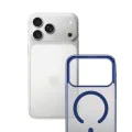 Калъф за iPhone 17 Pro Max - 3mk - Frosty MagCase - Син