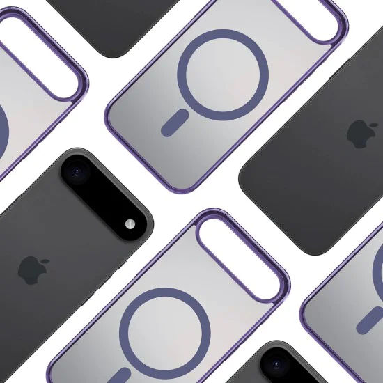 Калъф за iPhone 17 Air - 3mk - Frosty MagCase - Лилав