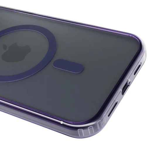 Калъф за iPhone 17 Air - 3mk - Frosty MagCase - Лилав