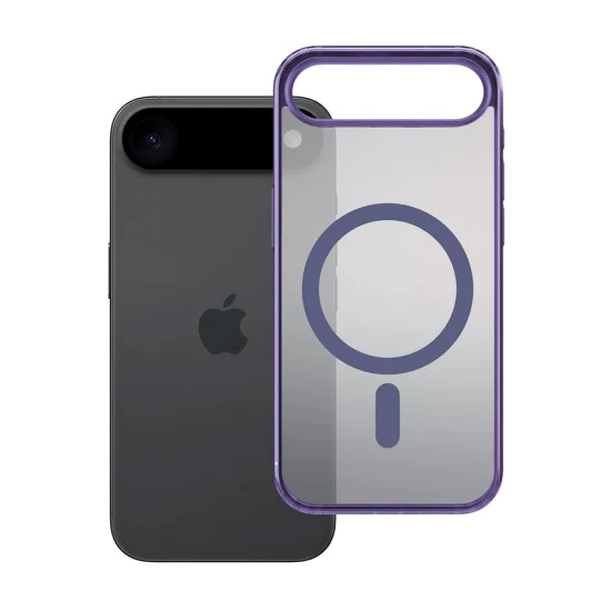 Калъф за iPhone 17 Air - 3mk - Frosty MagCase - Лилав