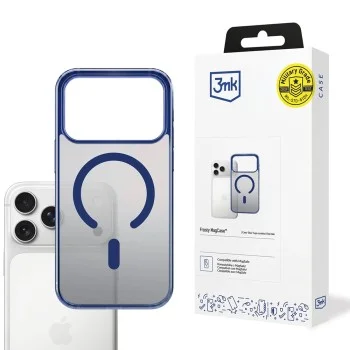 Калъф за iPhone 17 Pro - 3mk - Frosty MagCase - Син
