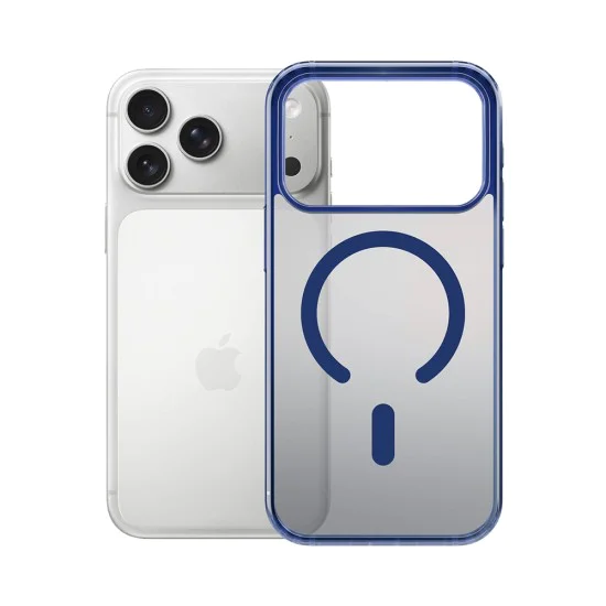 Калъф за iPhone 17 Pro - 3mk - Frosty MagCase - Син