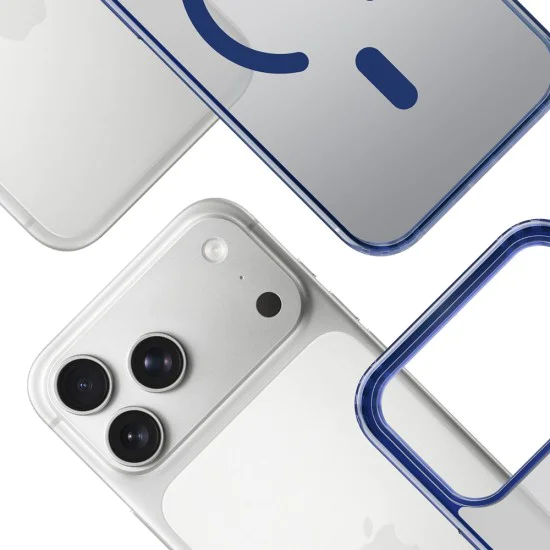 Калъф за iPhone 17 Pro - 3mk - Frosty MagCase - Син