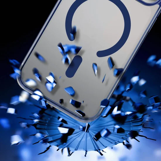 Калъф за iPhone 17 Pro - 3mk - Frosty MagCase - Син
