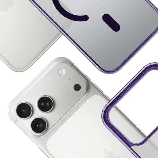 Калъф за iPhone 17 Pro Max - 3mk - Frosty MagCase - Лилав
