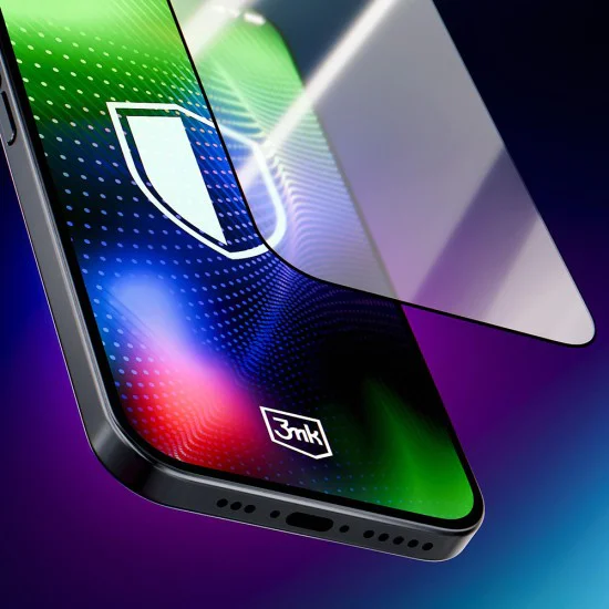Протектор за iPhone 17 Air - 3mk - Hardy Ultra Glass - Черен