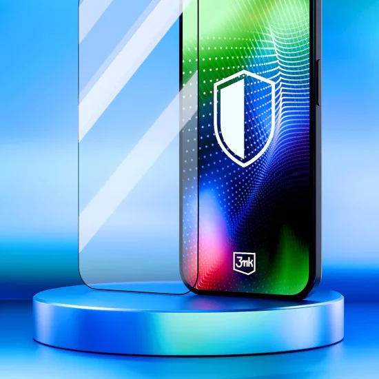 Протектор за iPhone 17 Air - 3mk - Hardy Ultra Glass - Черен