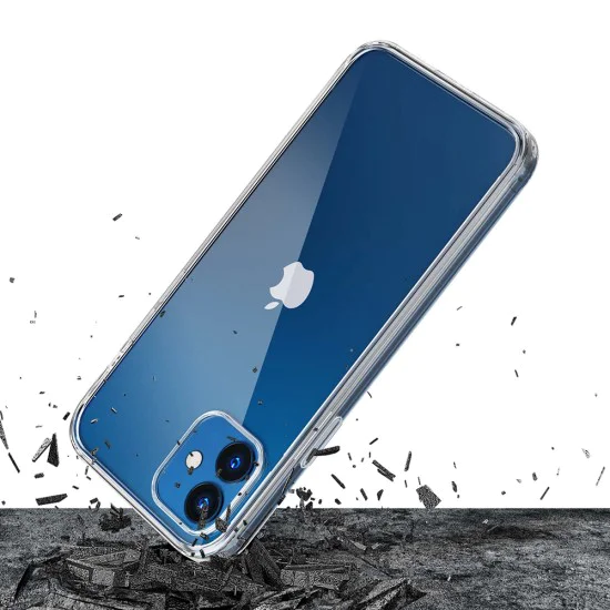 Калъф за iPhone 12 / iPhone 12 Pro - 3mk - Прозрачен Case - Прозрачен