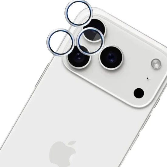 Протектор - Камера за iPhone 17 Pro / iPhone 17 Pro Max - 3mk - Hardy Lens Protection Pro - Сребрист