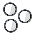 Протектор - Камера за iPhone 16 Pro Max / iPhone 16 Pro - 3mk - Hardy Lens Protection Pro - Черен