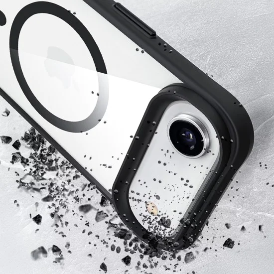 Калъф за iPhone 17 Air - 3mk - Satin Armor MagCase - Черен