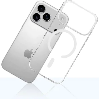 Калъф за iPhone 17 Pro - 3mk - Armor MagCase - Прозрачен