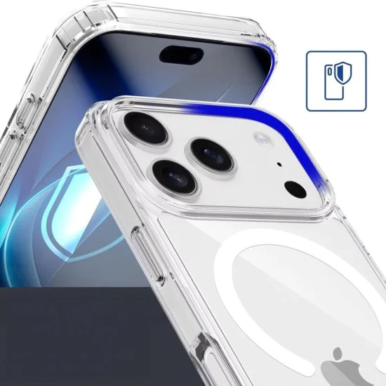 Калъф за iPhone 17 Pro - 3mk - Armor MagCase - Прозрачен