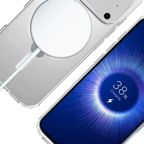 Калъф за iPhone 17 Pro - 3mk - Armor MagCase - Прозрачен