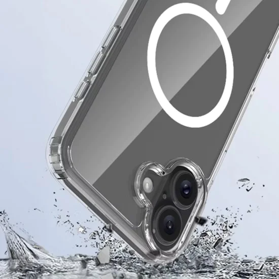 Калъф за iPhone 17 - 3mk - Armor MagCase - Прозрачен