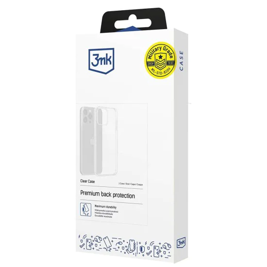 Калъф за iPhone 14 Pro - 3mk - Прозрачен Case - Прозрачен