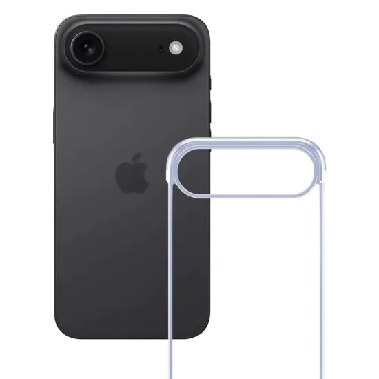 Калъф за iPhone 17 Air – 3mk Just20g Clear Case – Прозрачен