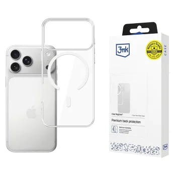 Калъф за iPhone 17 Pro Max - 3mk - Прозрачен MagCase - Прозрачен