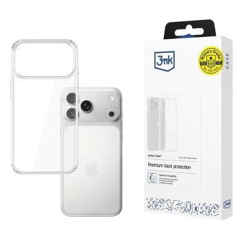 Калъф за iPhone 17 Pro Max - 3mk - Armor Case - Прозрачен