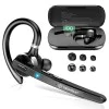 Bluetooth Хендсфри – Techsuit TalkZen G9 – BT 5.1, Двойно Шумопотискане, 500mAh, 72ч – Черен