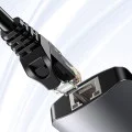 Докинг станция – Yesido HB15 – Type-C → 2× USB, USB-C, SD/TF, RJ45 1000Mbps, Plug&Play – Сива