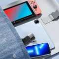 Докинг станция 5 в 1 – Yesido HB24 – Type-C → 3× USB + USB-C + Mini DP, PD100W, 4K@30Hz, 5Gbps – Сив