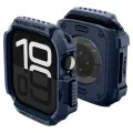 Калъф за Apple Watch 10 / Watch 11 42mm – Spigen Rugged Armor V2 – Тъмносин
