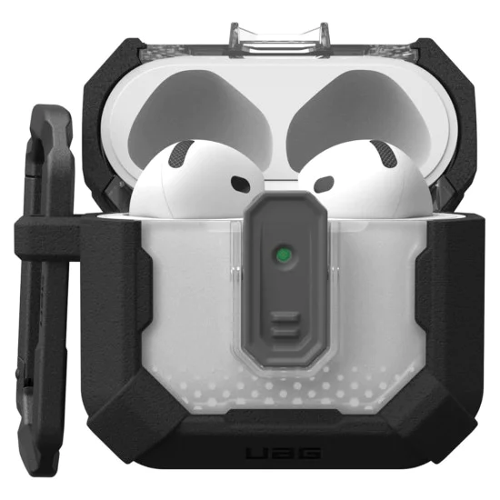 Калъф за AirPods Apple AirPods 4 – UAG Plasma Series – черен