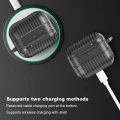 Калъф за AirPods 4 - CarbonFiber - черен