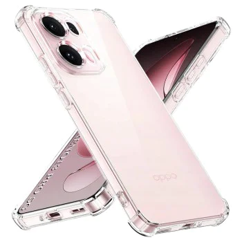 Калъф за телефон Oppo Reno13 Pro – Techsuit Shockproof Clear Silicone – Clear