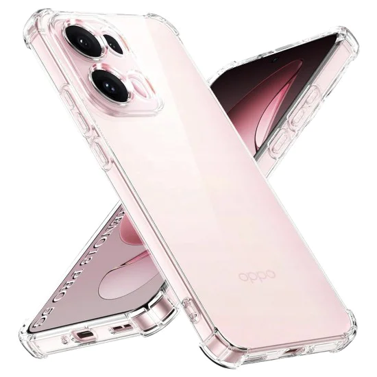 Калъф за телефон Oppo Reno13 Pro – Techsuit Shockproof Clear Silicone – Clear