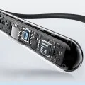 Acefast - Bluetooth слушалки (N5) - Задно за глава, лента за врата, Bluetooth 5.4, LED дисплей, IPX4, 200mAh - Черни