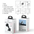Стойка за автомобил MagSafe – Yesido DS30 – табло/стъкло/въздуховод, Type-C, 15W, Qi2.0 – Черна