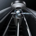 Магнитна Стойка за автомобил – Yesido Mini Car Holder (C214) – въздуховод, 360°, цинкова сплав, анти-плъзгаща – Черна