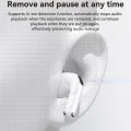 Безжични слушалки – Yesido Wireless Earbuds (TWS32) – ANC, микрофон, Bluetooth 5.4, полу-в ухо дизайн, 300mAh – Бели