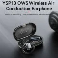 Безжични слушалки – Yesido Wireless Earbuds (YSP13) – Bluetooth V5.3, open-ear, Air Conduction звук, 600mAh, LED – Черни