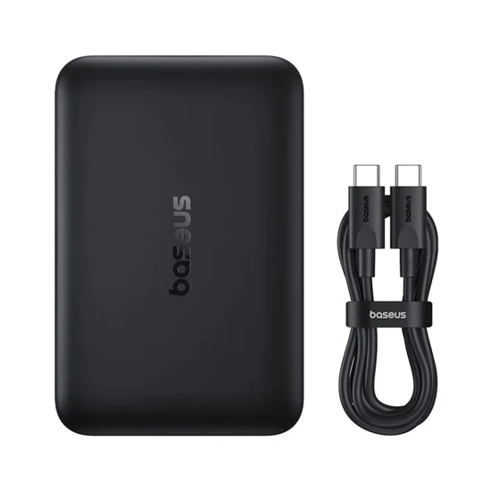 Външна батерия Baseus EnerFill FM11 (P1008210E123-00) - Ultra-Mini, Type-C 22.5W, 10000mAh - Черна