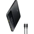 Външна батерия Baseus Blade H1 Lite (P10021604123-00) - 4 порта, 100W, 20.000mAh, дисплей - Черна