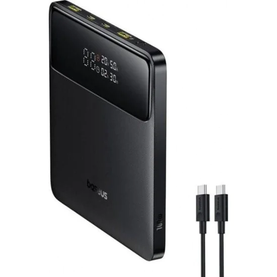 Външна батерия Baseus Blade H1 Lite (P10021604123-00) - 4 порта, 100W, 20.000mAh, дисплей - Черна