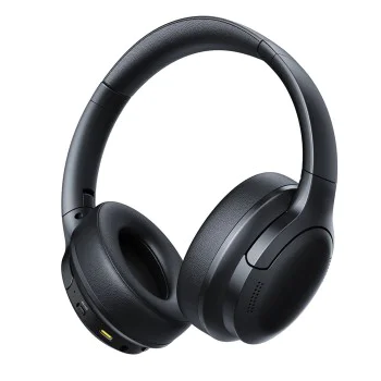 Безжични слушалки Baseus BH1 Lite (A0203C00) - On-Ear, Bluetooth V6.0, AI ENC технология - Черни