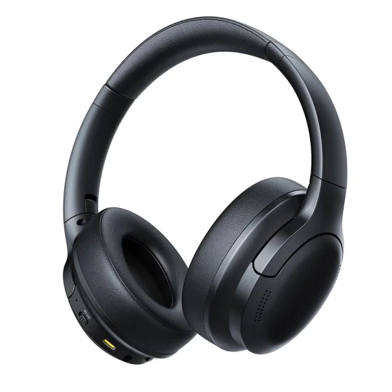 Безжични слушалки Baseus BH1 Lite (A0203C00) - On-Ear, Bluetooth V6.0, AI ENC технология - Черни