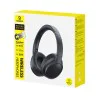 Безжични слушалки Baseus BH1 Lite (A0203C00) - On-Ear, Bluetooth V6.0, AI ENC технология - Черни