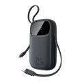 Външна батерия Baseus EnerFill FC31 (P10082106123-00) - USB, Type-C, с кабел, 22.5W, 10000mAh - Черна