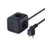 Разклонител Baseus EnerFill FA11 (E00082100123-00) - 3 x EU контакта, USB, Type-C, 67W, 1.5м - Черен
