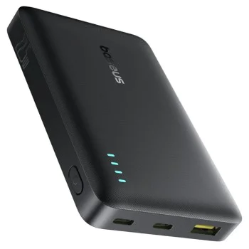 Външна батерия Baseus EnerFill FP21 (P1008210D123-00) - два порта, 10000mAh, 22.5W, тънък дизайн - Черна